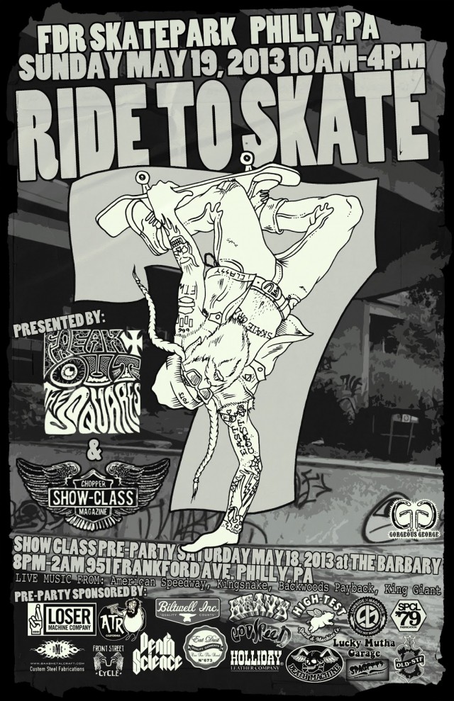 ride to skate 2013